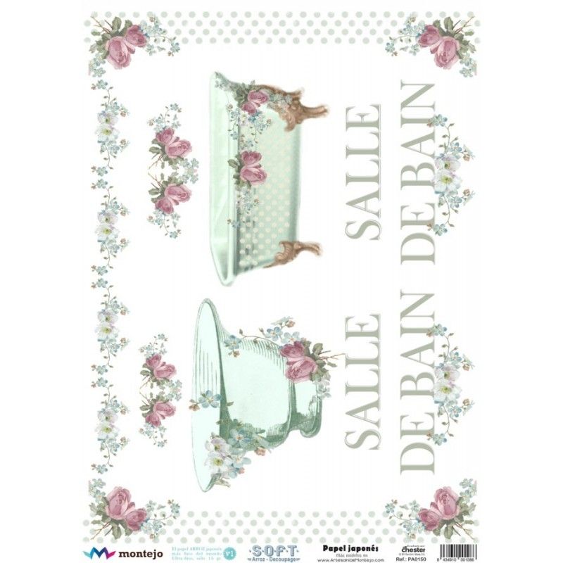 Papel de Arroz Soft A3 30x41cm