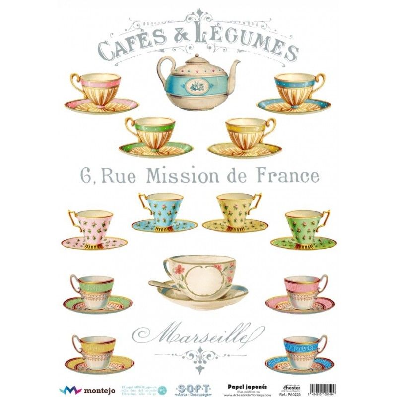 Papel de Arroz Soft A3 30x41cm