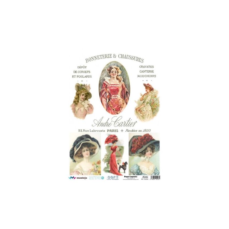 Papel de Arroz Soft A3 30x41cm