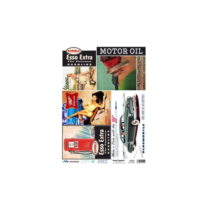 Papel de Arroz Soft A3 30x41cm