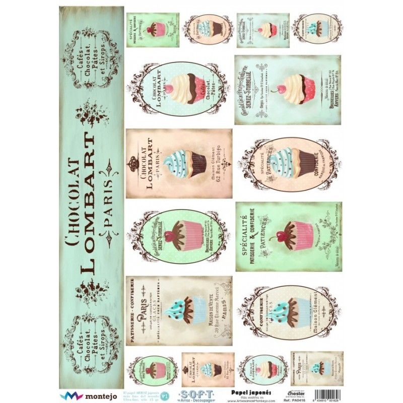 Papel de Arroz Soft A3 30x41cm