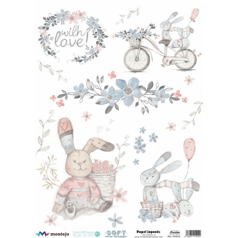 Papel de Arroz Soft A3 30x41cm