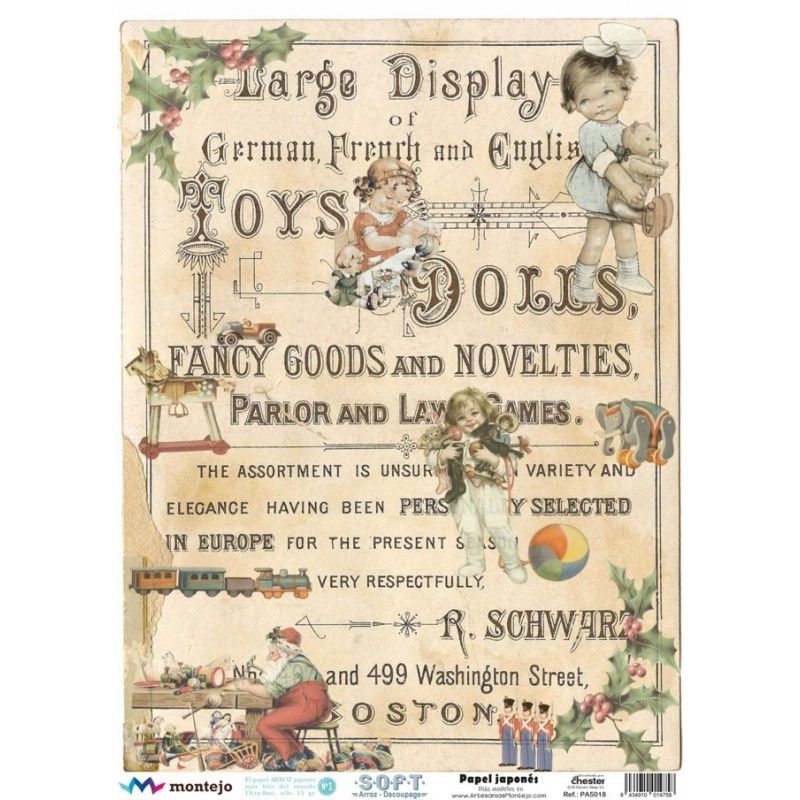 Papel de Arroz Soft A3 30x41cm