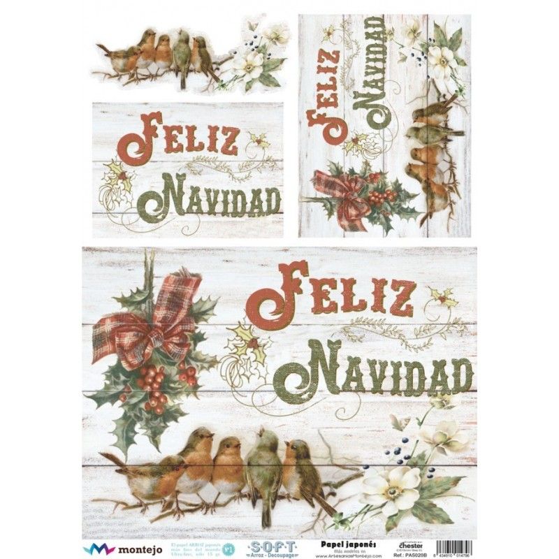 Papel de Arroz Soft A3 30x41cm