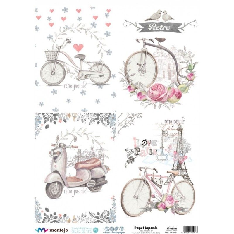 Papel de Arroz Soft A3 30x41cm