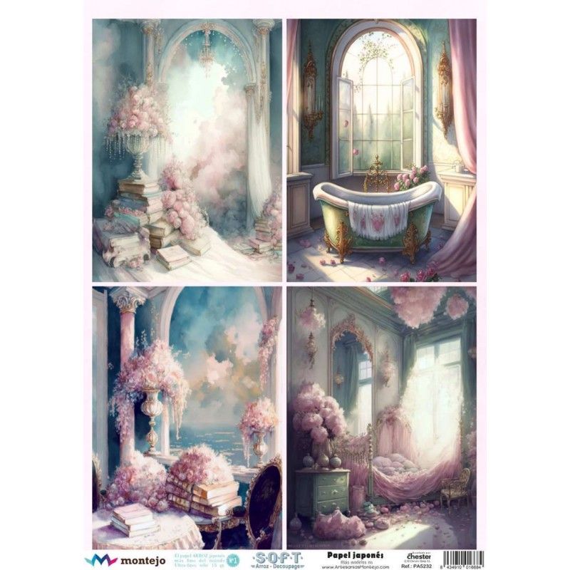 Papel de Arroz Soft A3 30x41cm