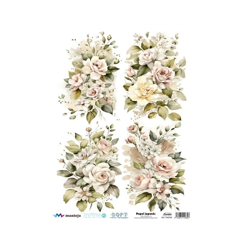 Papel de Arroz Soft A3 30x41cm