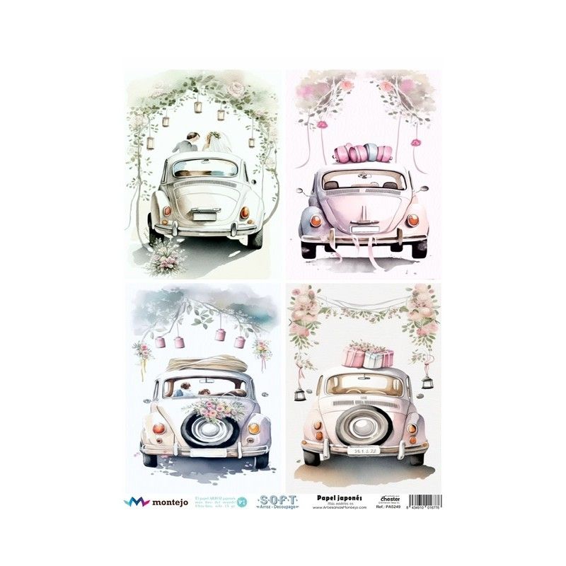 Papel de Arroz Soft A3 30x41cm