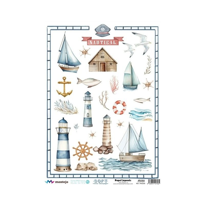 Papel de Arroz Soft A3 30x41cm