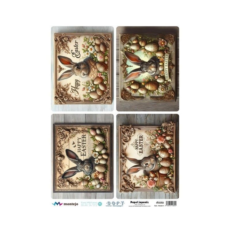 Papel de Arroz Soft A3 30x41cm