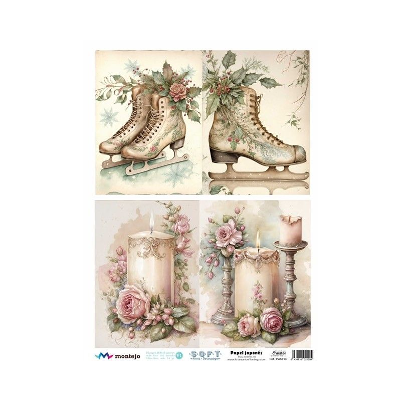 Papel de Arroz Soft A3 30x41cm