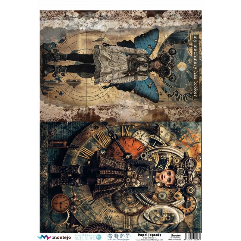 Papel de Arroz Soft 30x41cm