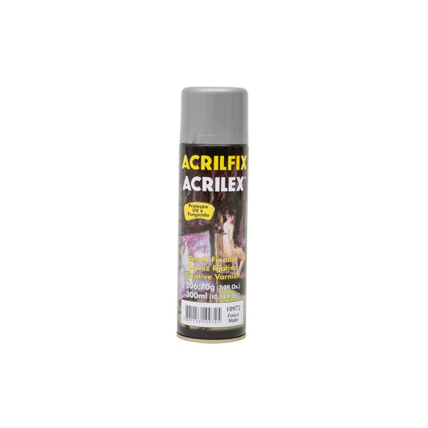 VERNIZ SPRAY ACRILFIX 300ML MATE 10972