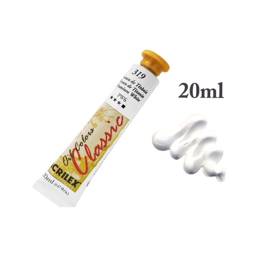 Tinta de Oleo Branco de Titanio