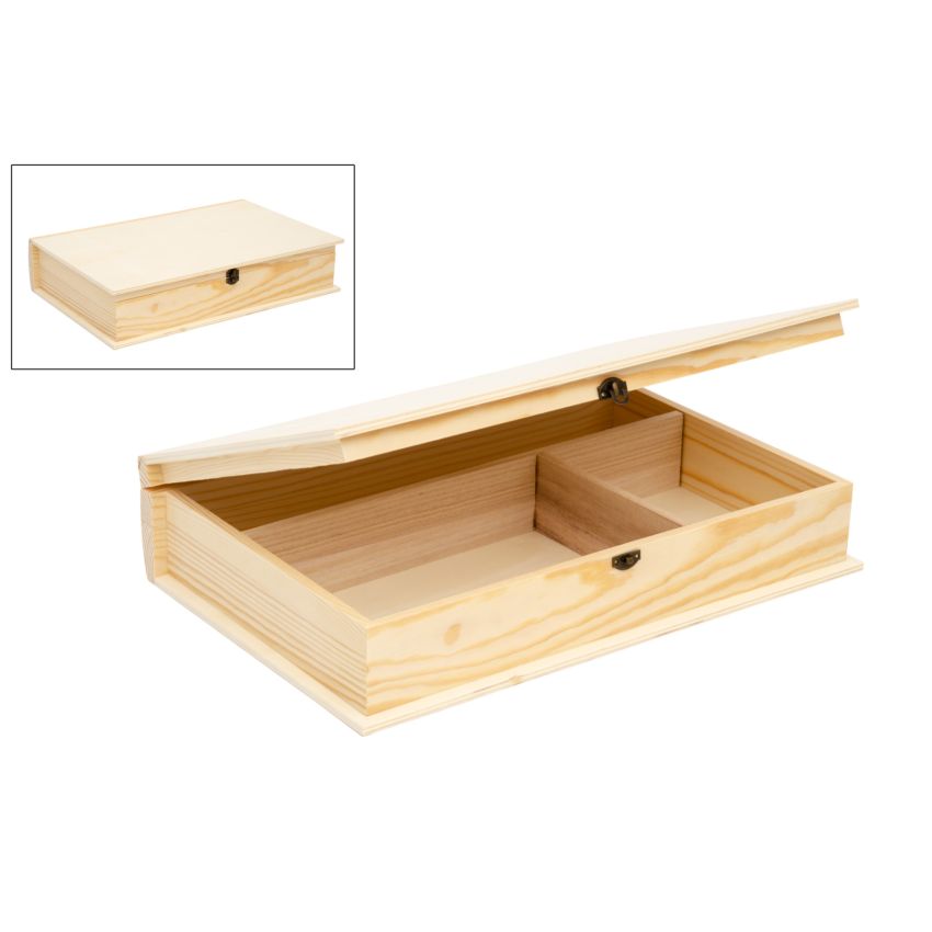 CAIXA DE BATIZADO LIVRO 25.5X8X38CM