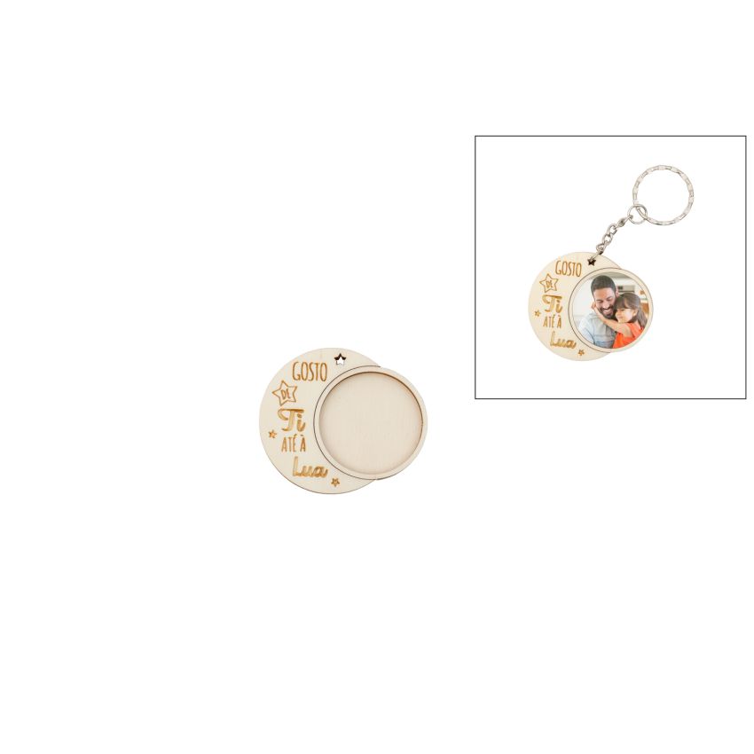 SET 6 APLICAÇÕES PAI 6X5.2X0.3CM CHOUPO