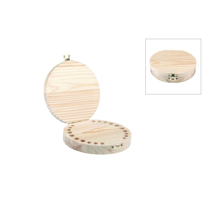 CAIXA P/DENTES DECIDUOS 12X2.7CM RAYHER