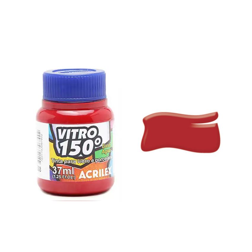 Tinta Vitro Vermelho Escarlate 