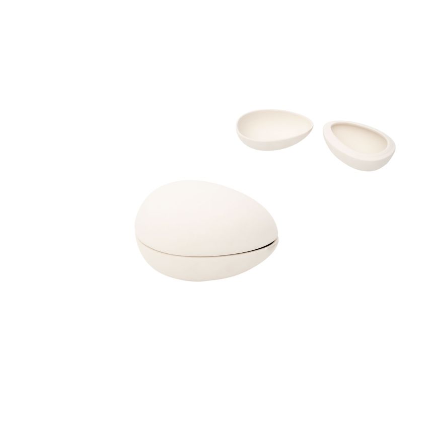 CAIXA OVO 16X10.5CM CORTADO HORIZ.