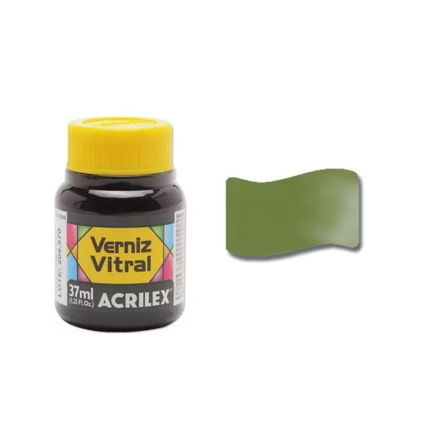Tinta Vitral Verde Oliva