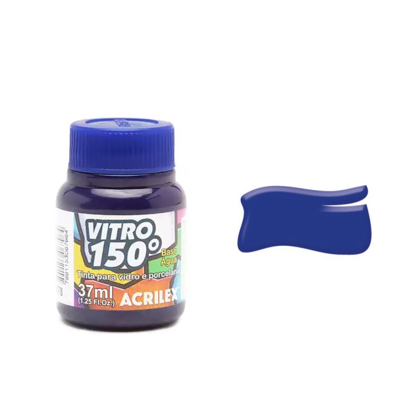 Tinta Vitro Azul Intenso