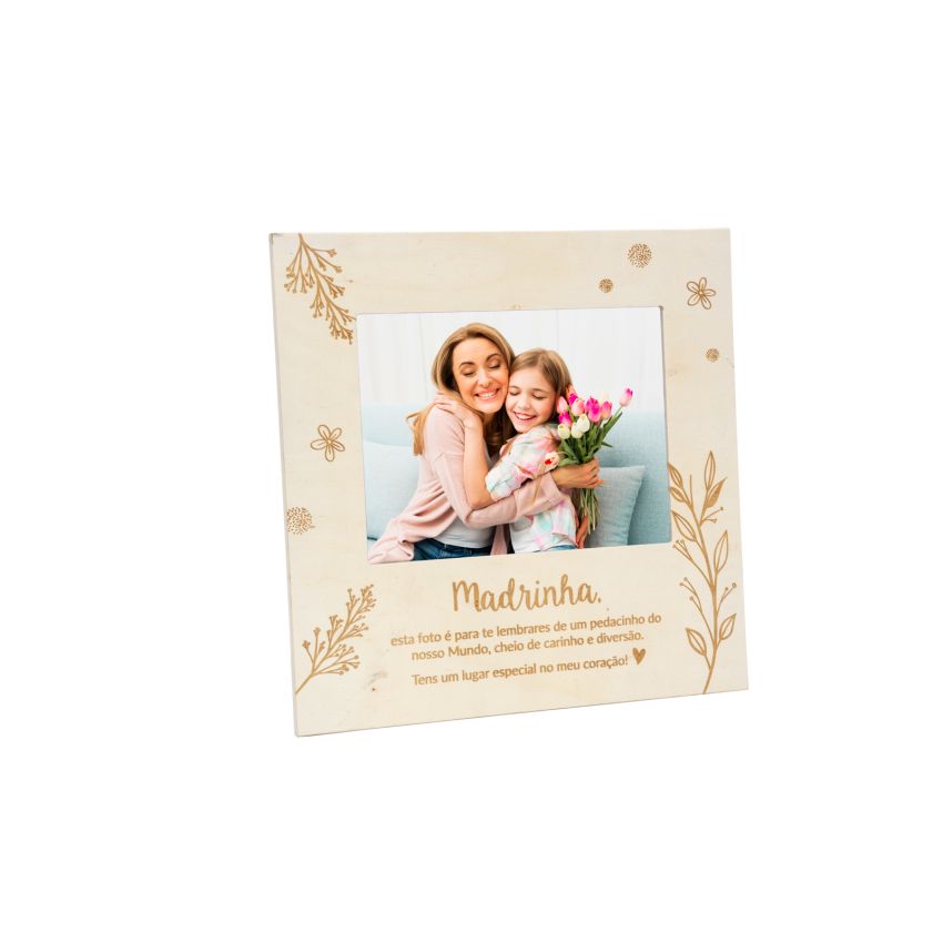SET 2 P. FOTOS MADRINHA 30X30X1,2CM (Foto 15x20)