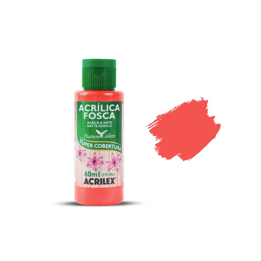 Tinta Acrílica Fosca Tangerina