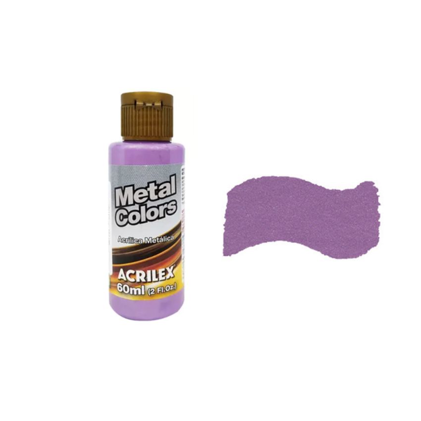 Tinta Acrílica Metal Magenta