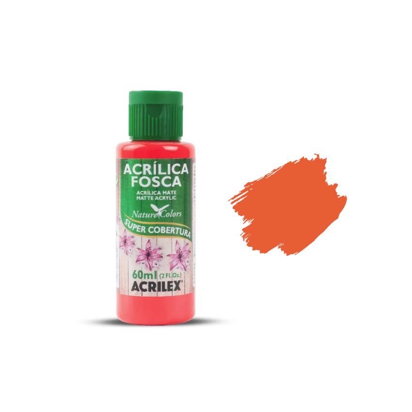 Tinta Acrílica Fosca Cenoura