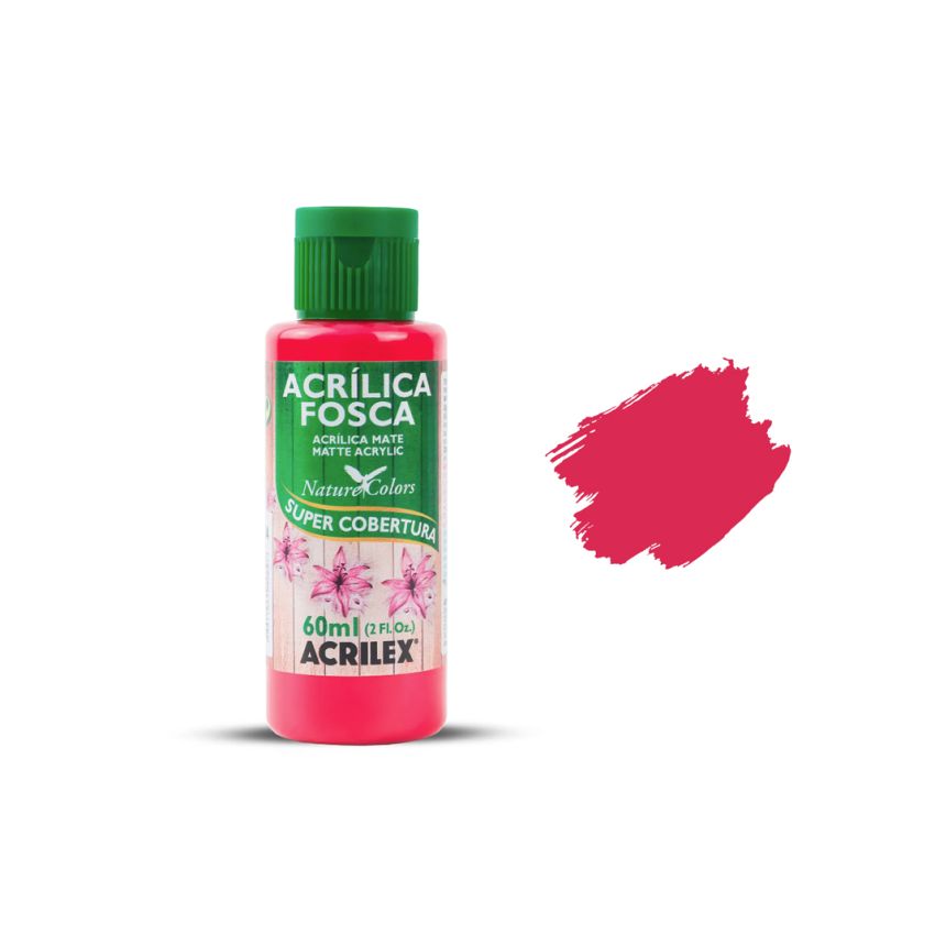 Tinta Acrílica Fosca Vermelho Fogo