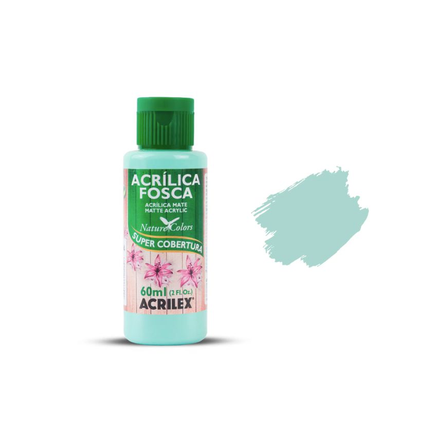 Tinta Acrílica Fosca Verde Água