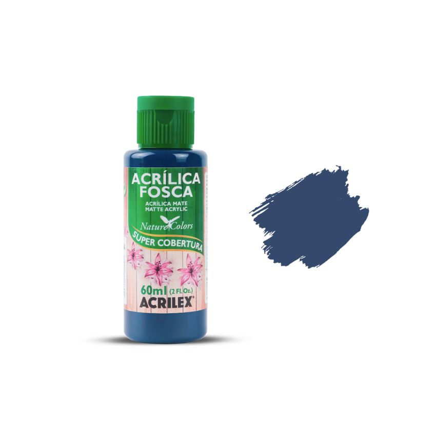 Tinta Acrílica Fosca Azul Marinho