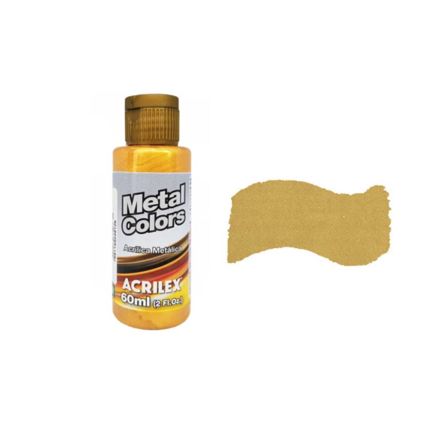 Tinta Acrílica Metal Ouro