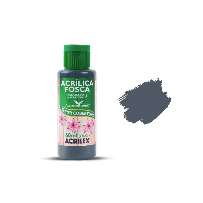 Tinta Acrílica Fosca Grafite