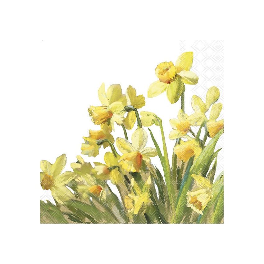 Guardanapo GOLDEN DAFFODILS 30x30cm