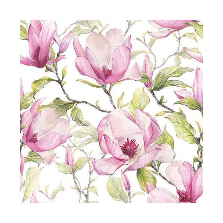 Guardanapo BLOOMING MAGNOLIA 30x30cm