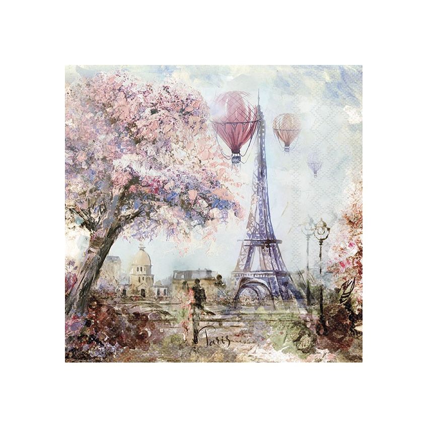 Guardanapo PARIS ART 30x30cm