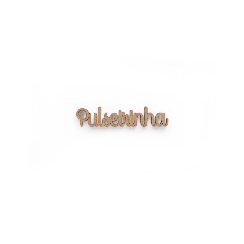 SET 12 PALAVRAS PULSEIRINHA 5.7X1.2X0.3CM MDF