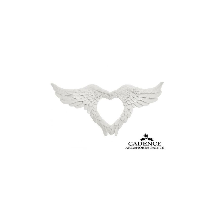 ASAS CORAÇÃO II RESINA CADENCE 38x17.1 / 8.9x8.2 CM