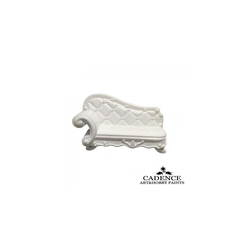 MINI SOFÁ RESINA CADENCE 7x4.2x2.5 CM