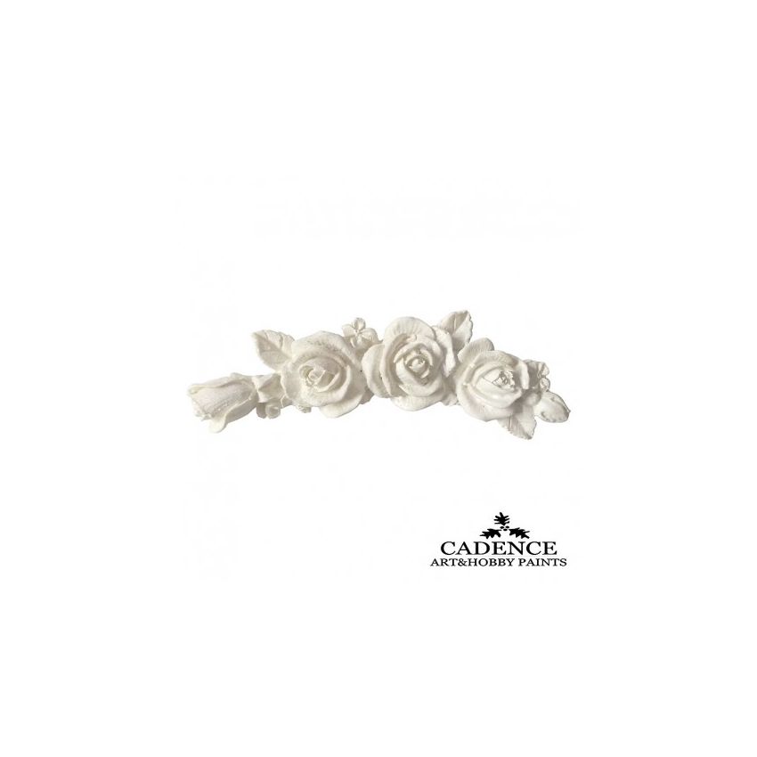 MINI ROSAS RESINA CADENCE 8.7x2.5 CM