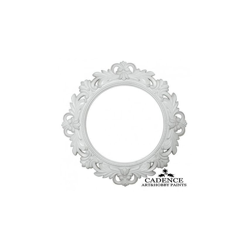 QUADRO CIRCULAR BARROCO CANDENCE 52,5x52,5 / 32,5x32,5 CM
