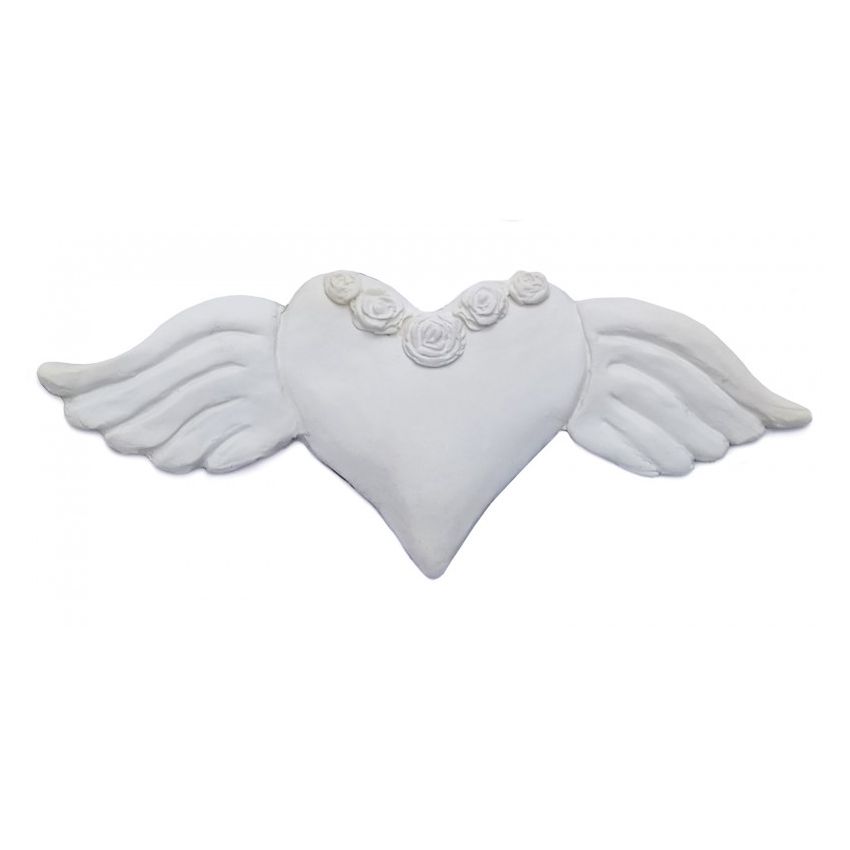 DECORAÇÃO CORAÇÁO 21,5x9 CM