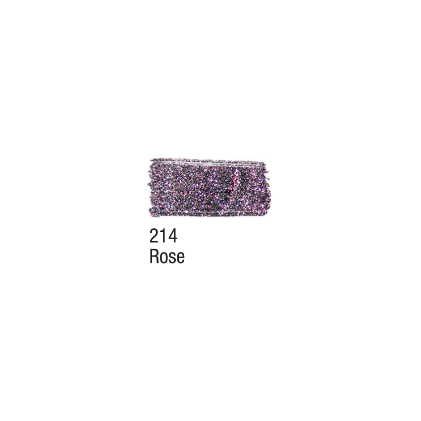 Tinta Teciedo Glitter Rose