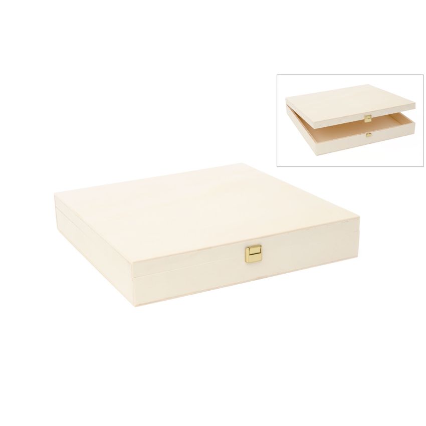 CAIXA CHOUPO 32X32X5CM