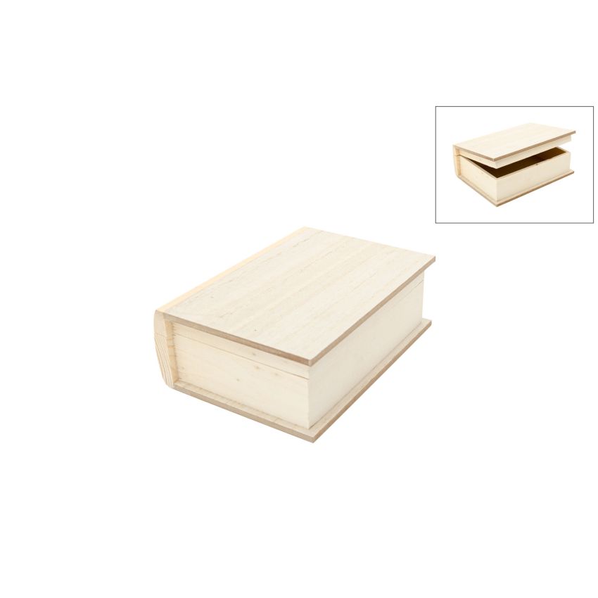 CAIXA LIVRO 17.8X12.8X6CM