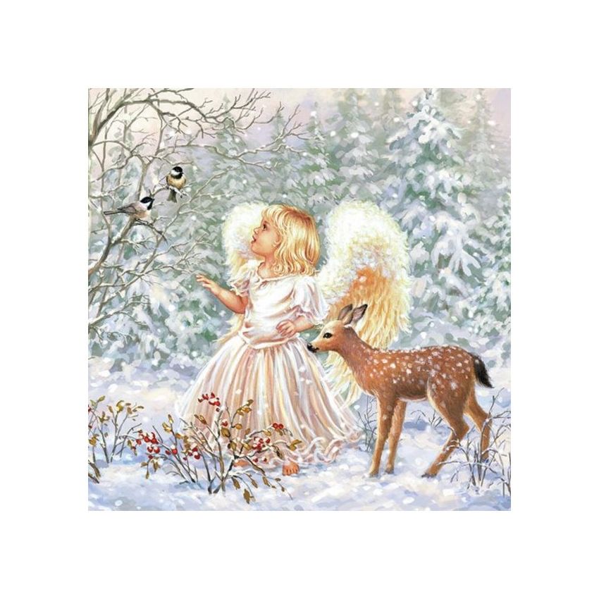 Guardanapo WINTER ANGEL 30x30cm