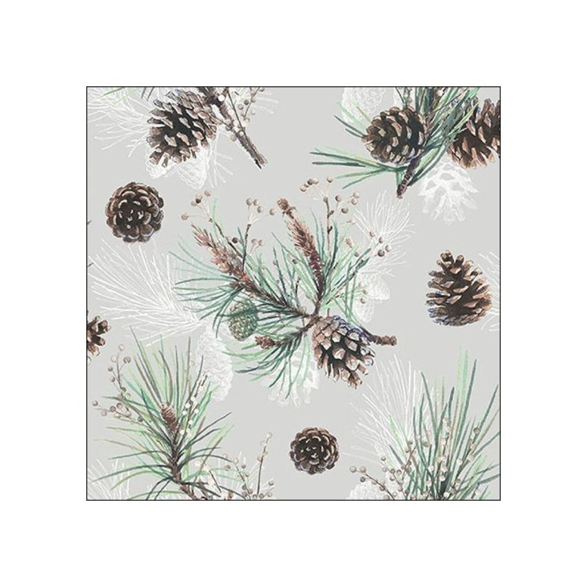 Guardanapo PINE CONE ALL OVER 30x30cm
