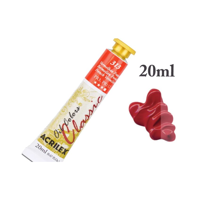 Tinta de Oleo Vermelhao Frances