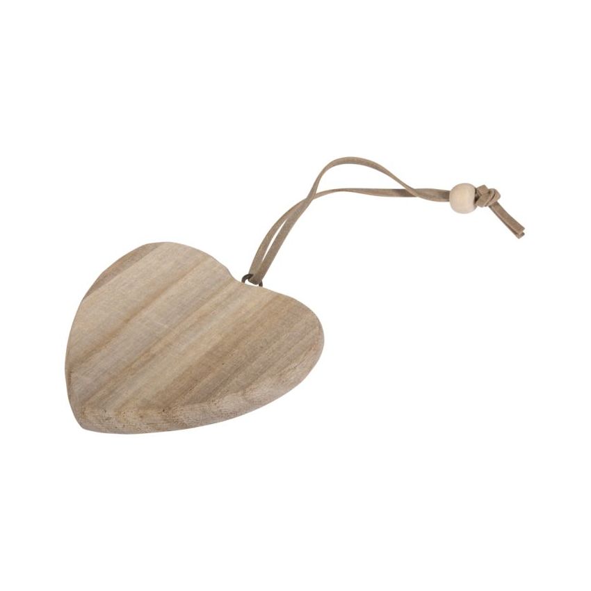 CORAÇAO MADEIRA PENDURAR 7CM RAYHER